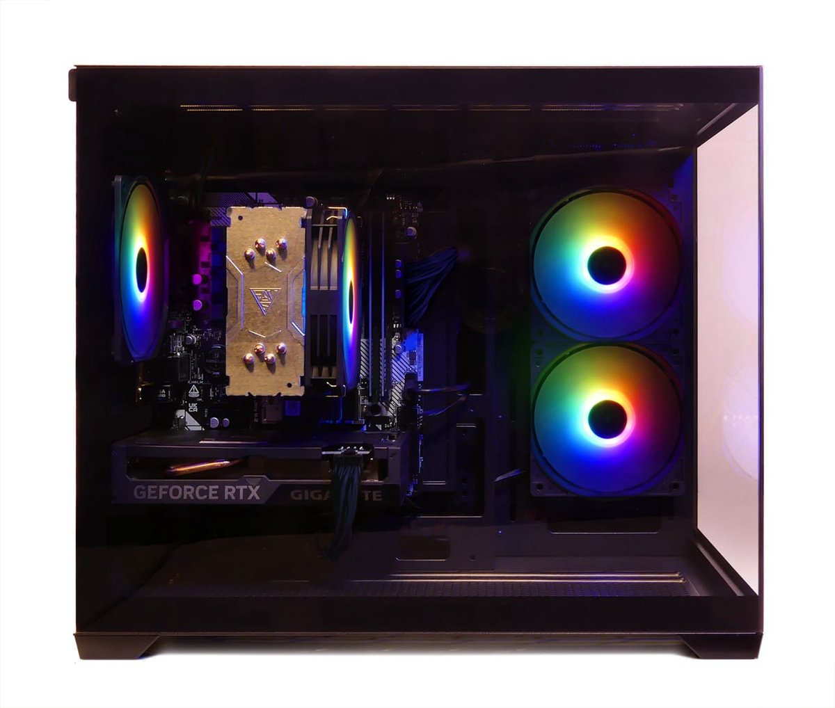 AMD Ryzen 7 8700 AM5 High-End Game PC - Aquariumcase met - afbeelding 3
