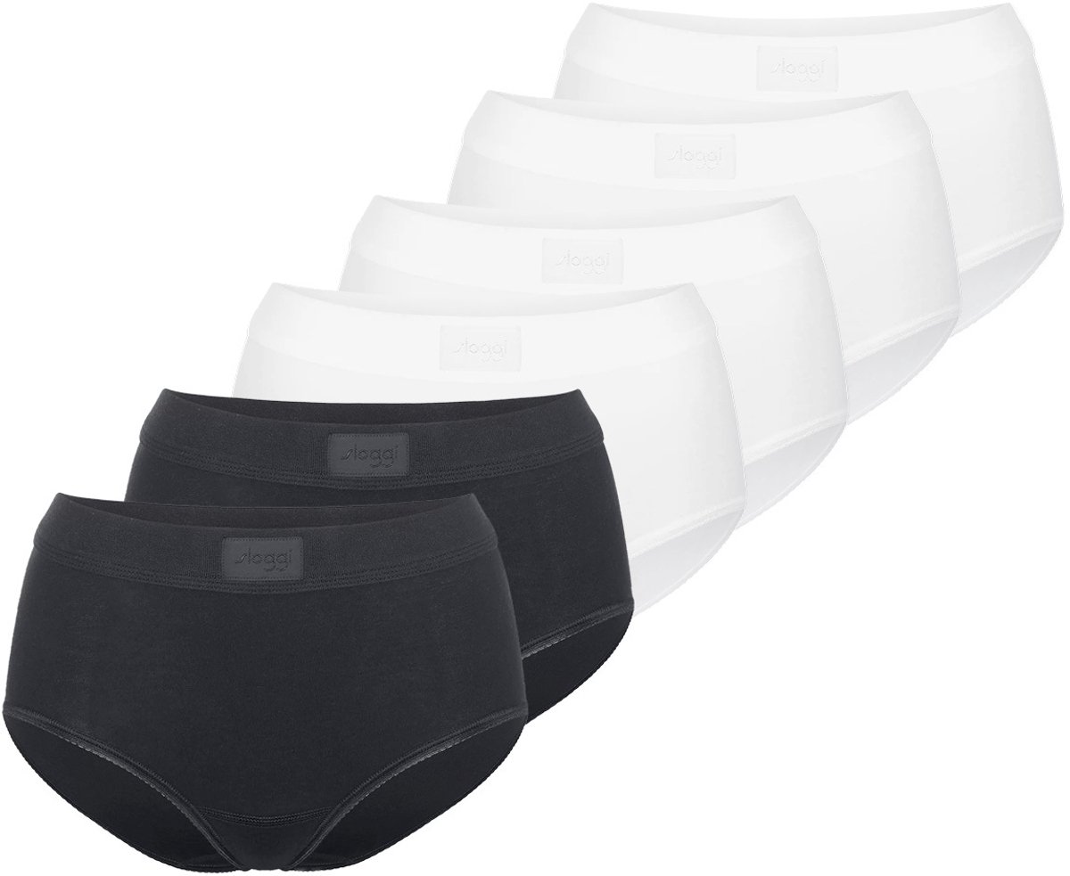 sloggi Dames maxi slip 6 pack Double Comfort T