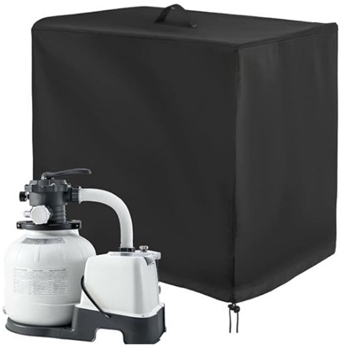 Weerbestendige waterpomphoes - Zwart S