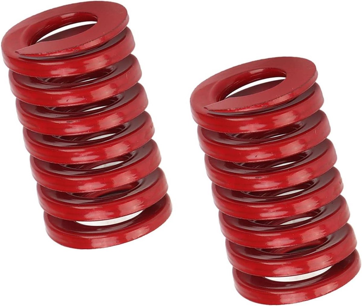 Achterklep Spiraal Stempelveer - Sterk en Drukbestendig - Rode Aluminiumlegering - Hoge Precisie - Stijve Kofferbak Schokdemper - Die Springs - Auto-accessoire met verbeterde prestaties - Duurzaamheid gegarandeerd.