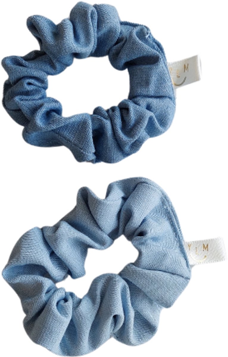 Mini scrunchie - denim