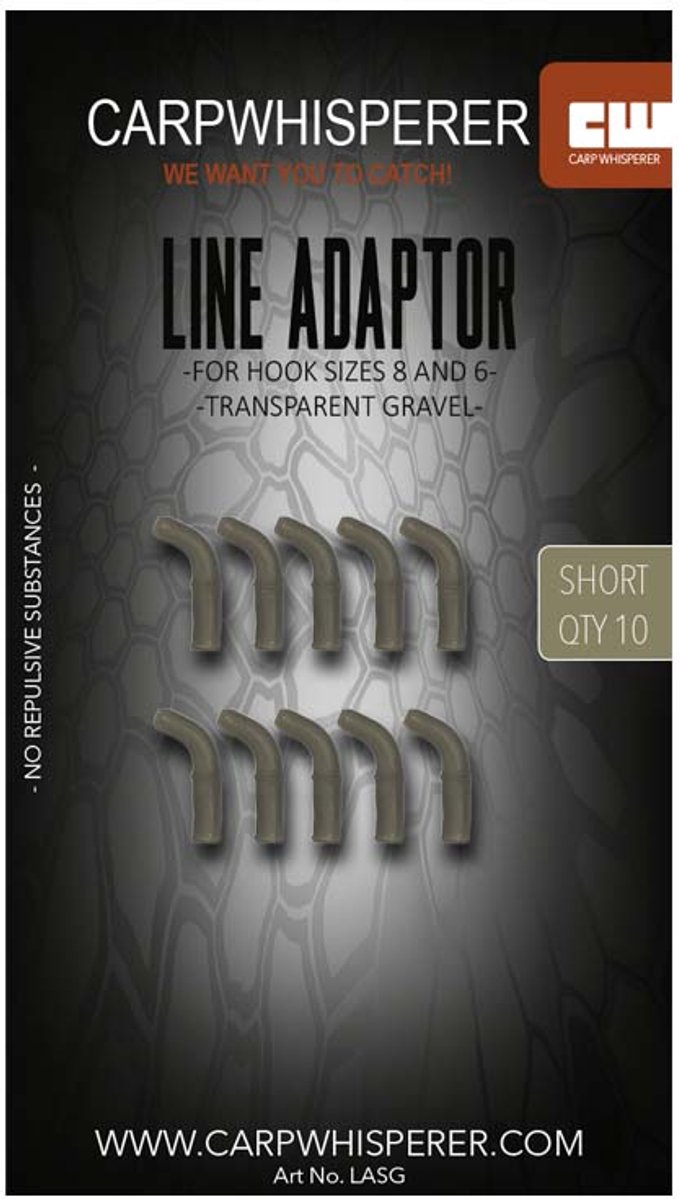 Carp Whisperer - Line Adaptor - 10 stuks - Silt van Merkloos — afbeelding 3