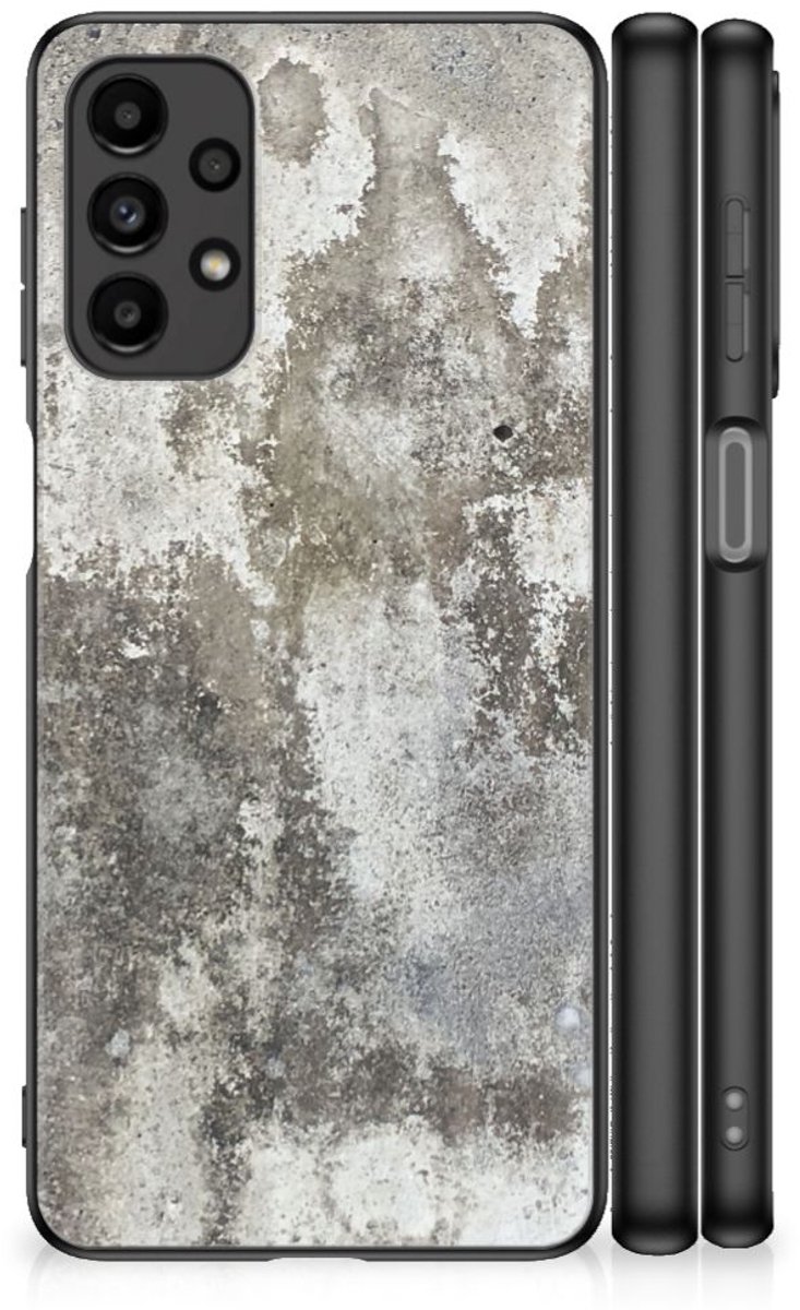 Samsung Galaxy A13 4G Marmeren Print Telefoonhoesje Beton Print