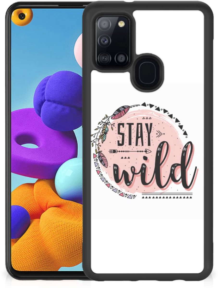 Samsung Galaxy A21s Bumper Hoesje Boho Stay Wild