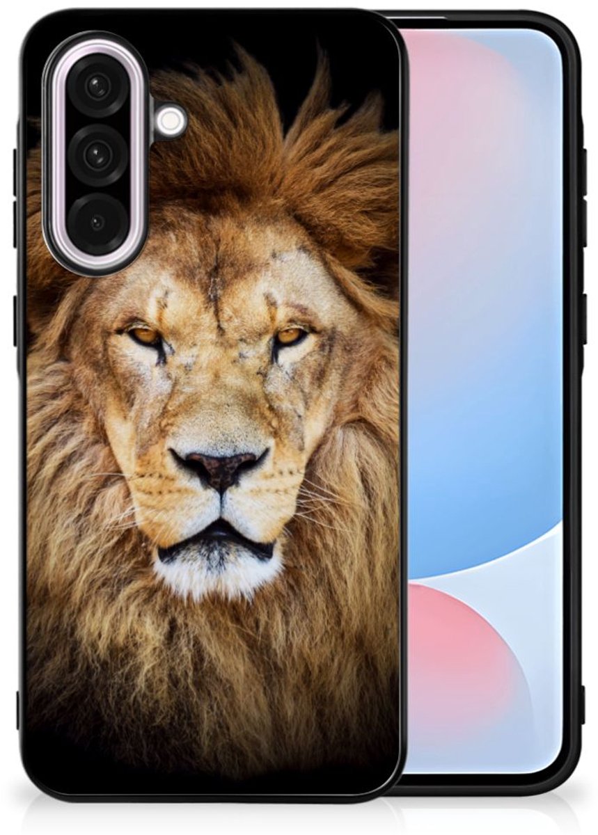 Samsung Galaxy A56 Dierenprint Telefoonhoesje Leeuw