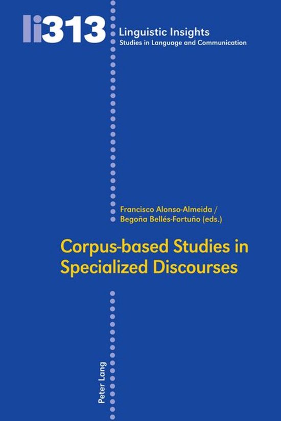Linguistic Insights 313 - Corpus-based Studies in Specialize ... - cover