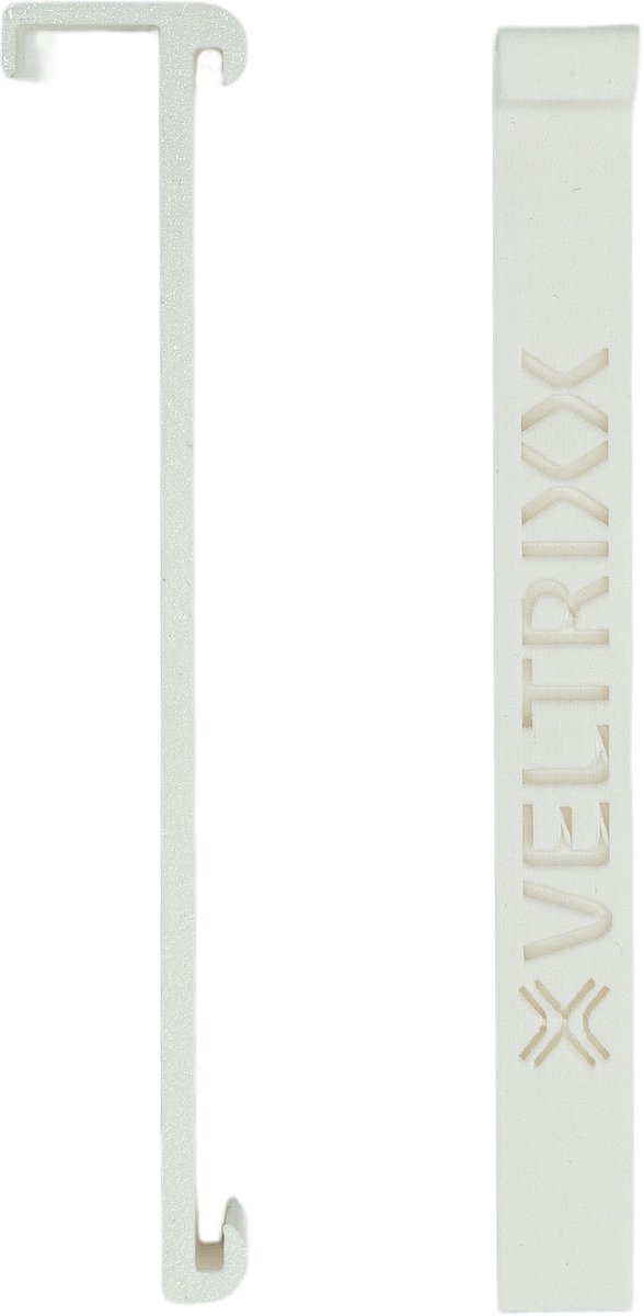 Veltrixx Showplaat Clips | Wit