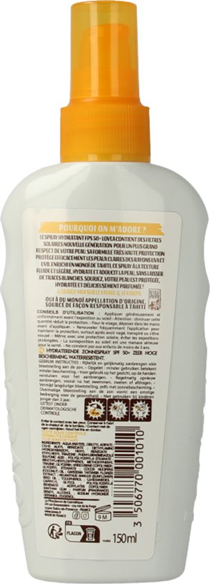 Lovea Sun Crème solaire Solaire Spray SPF50+ 150 ml