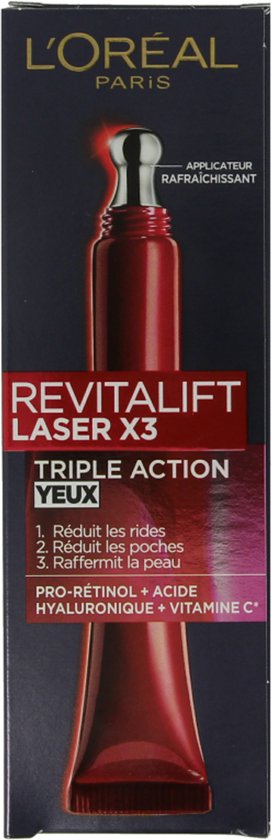 L'Oréal Paris Revitalift Laser X3 anti-rimpel oogcrème - 15 ml