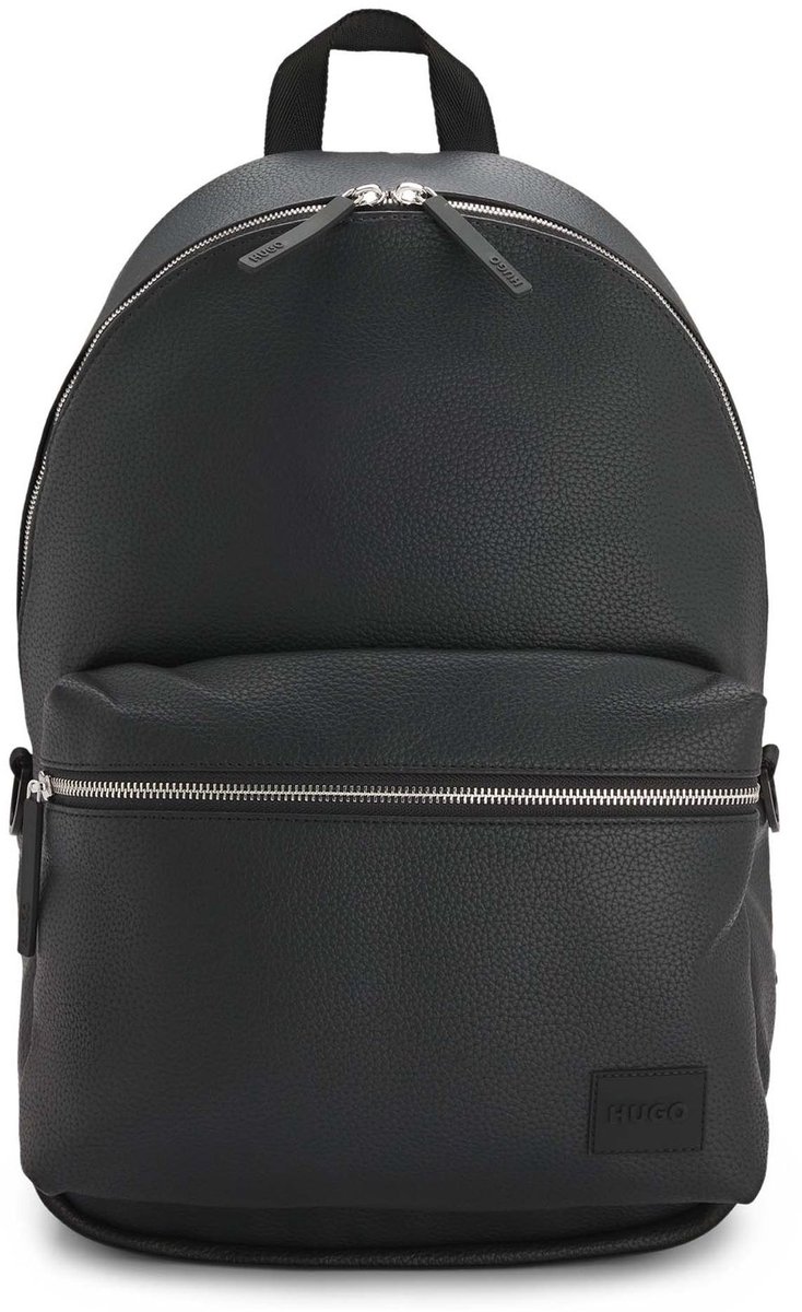 HUGO laptop rugzak rugzak met laptopvak Ethon 2.OHI Backpack Black zwart