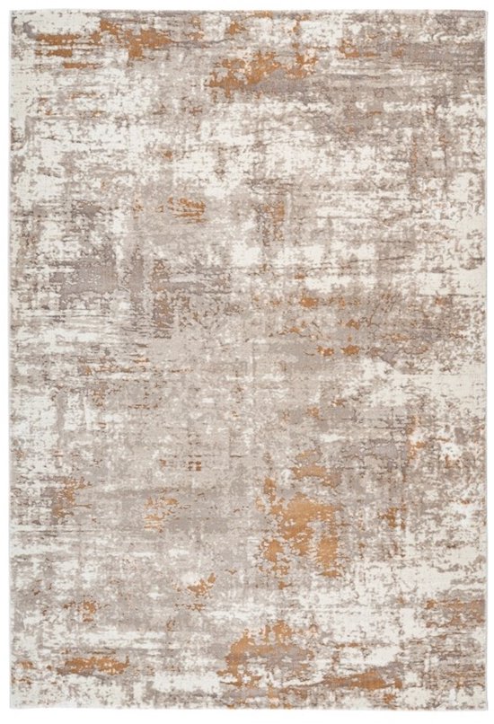 Paris Fashion - Designer Vloerkleed - Laagpolig, Luxe 3D Effect, Velours, Polyester - Beige- 160x230 CM