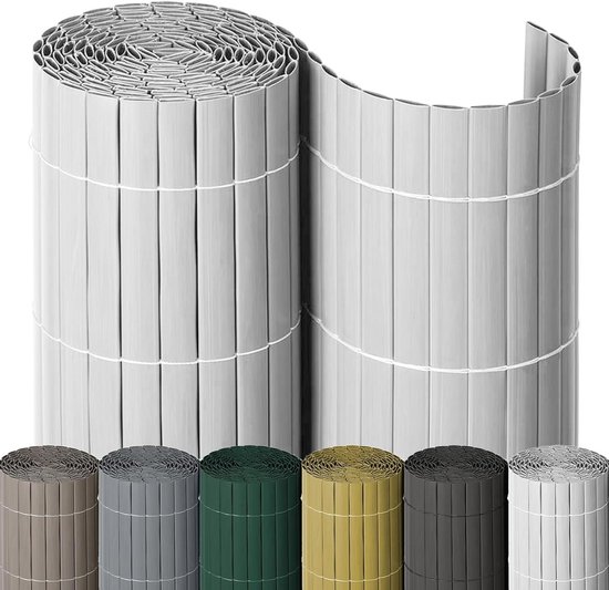 NOOR Privacy Shield incatramata, 1,76 x 3,41 m, Colore: Nero, PP/PE