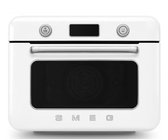 Bol.com SMEG COF01WHEU - Vrijstaande Combi-Stoomoven - Wit - Jaren 50 Design aanbieding
