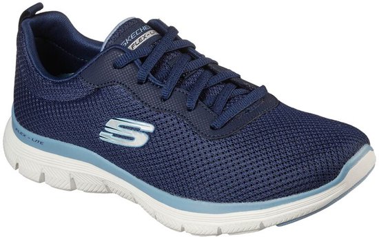 Skechers Flex Appeal Brilliant V Dames Sneakers Navy
