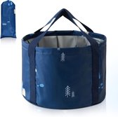 Multifunctionele opvouwbare emmer voor het weken van voeten - draagbare voetbadtas voor thuis, outdoor camping en meer