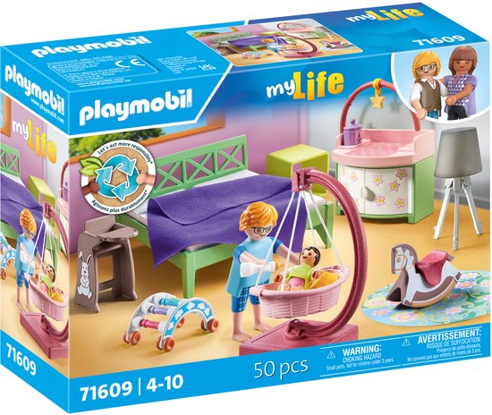 PLAYMOBIL My Life Slaapkamer met baby speelhoek - 71609