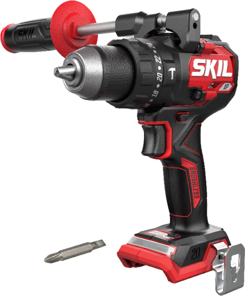 SKIL Borstelloze Accu Klopboormachine - 20V - Schroefmachine - Functies schroeven, boren, klopboren - Zonder Accu & Lader