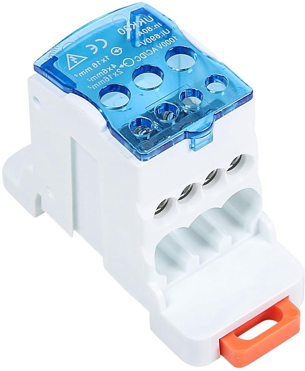 Allecto Plus - Din Rail Aansluitblok Distributieaansluiting Elektrische Draadconnector - Universele Voedingsdoos voor Verdeelkast - Duurzaam en Veilig