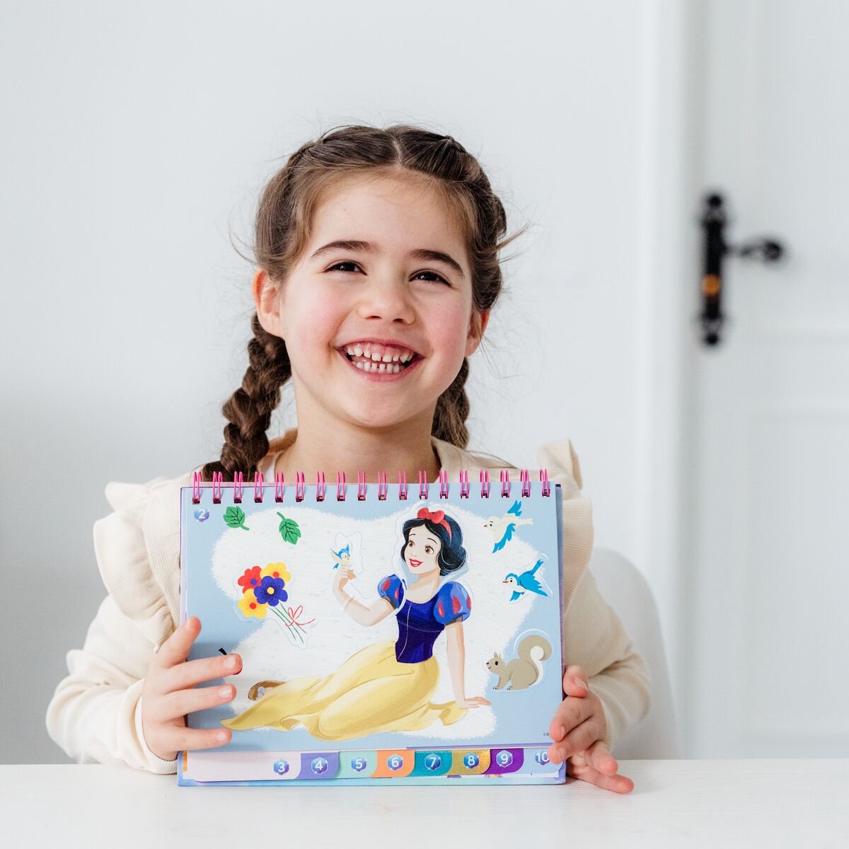 Disney Princess Totum sticker puzzelboek kids incl. kleurplaten doeboek vakantieboek 25-delig | educatief speelgoed meisjes vanaf 3 jaar — afbeelding 6