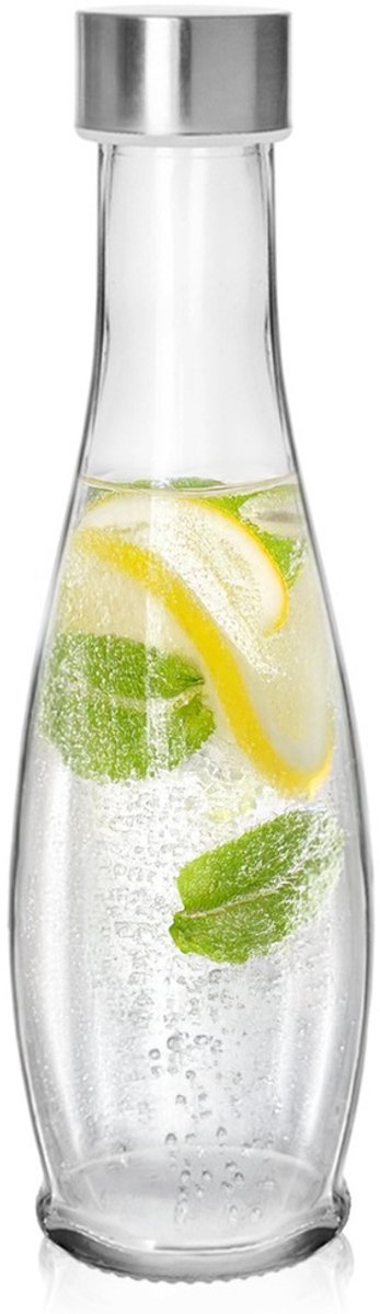 Waterfles Glas 480 ml - Drinkfles - Vvoor Kinderen en Volwassenen
