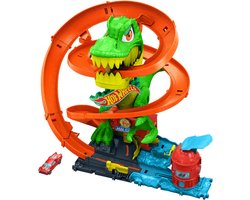 Hot Wheels T-Rex Vurig Gevecht - Loopingbaan