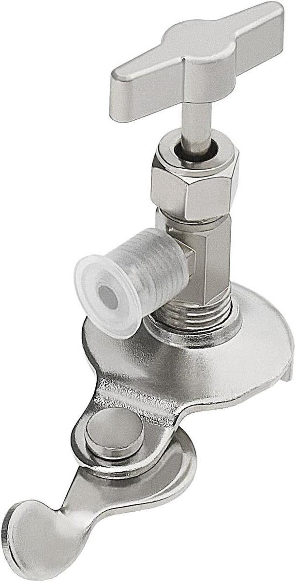 Allecto Plus - Universele koelmiddelcan-tapkraan met 1/4 SAE, geschikt voor R12 R22 R502-airconditioning.