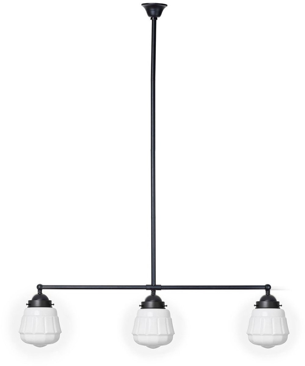 Coloured by Art Moonlight T-lamp 3 lichts Cadence - Art Deco Trade Zwart