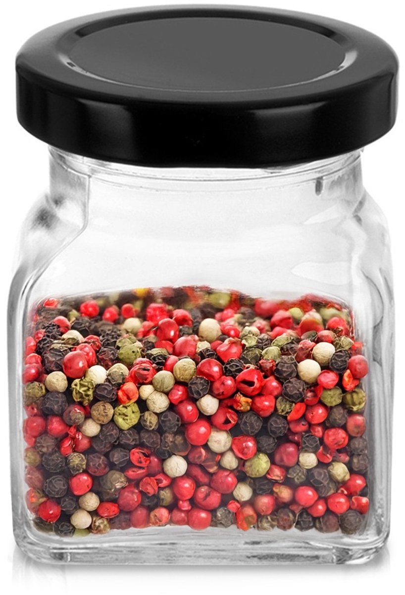Kruidenpotje Glas 120 ml - Kruidenstrooier - Potjes voor Kruiden