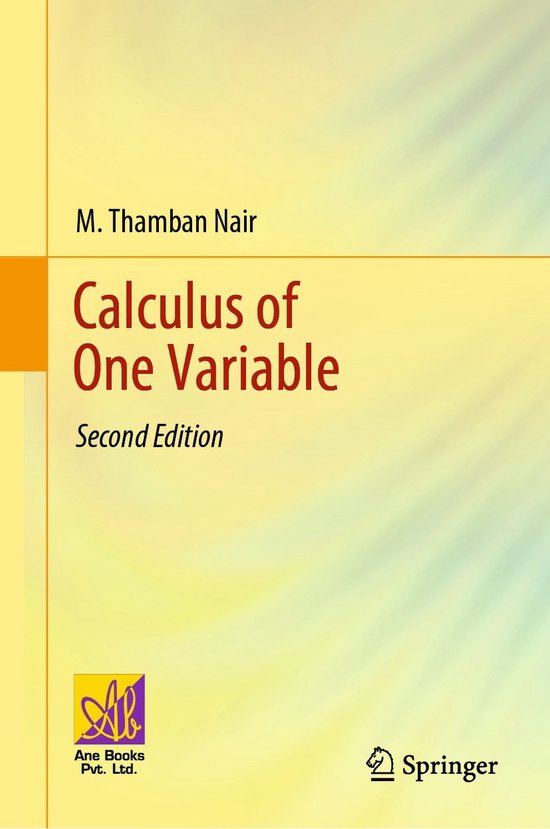 Calculus of One Variable - cover