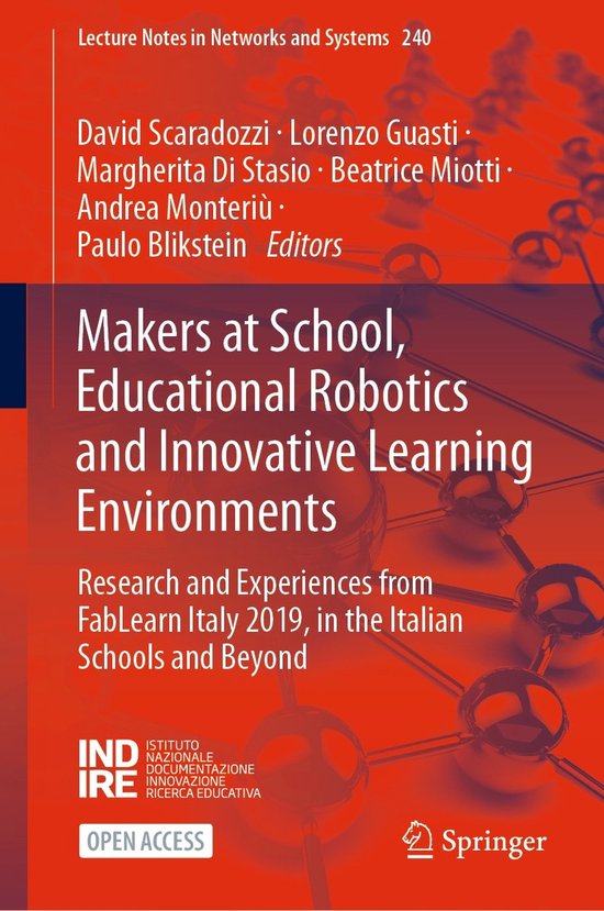 Lecture Notes in Networks and Systems240- Makers at School,  ... - cover