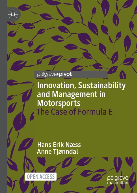 Innovation Sustainability and Management in Motorsports - cover