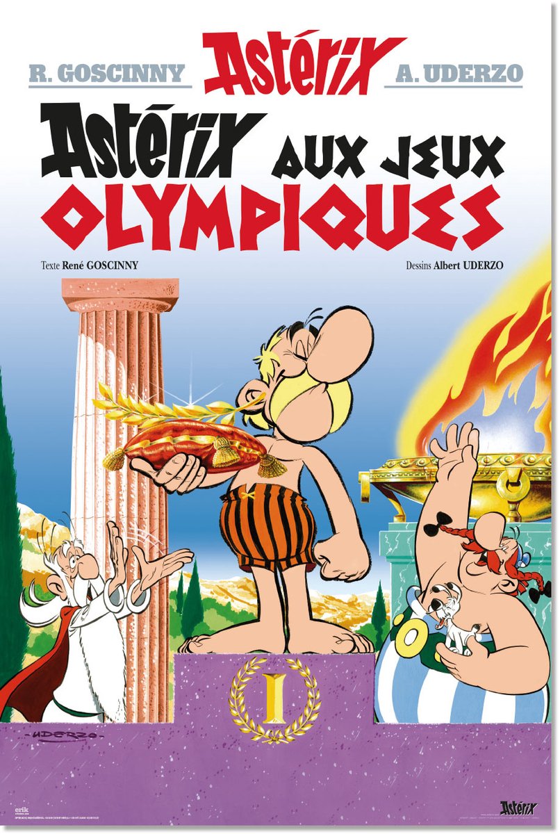 Grupo Erik Poster Asterix and Obelix - Olympic Games 61x91,5cm Divers