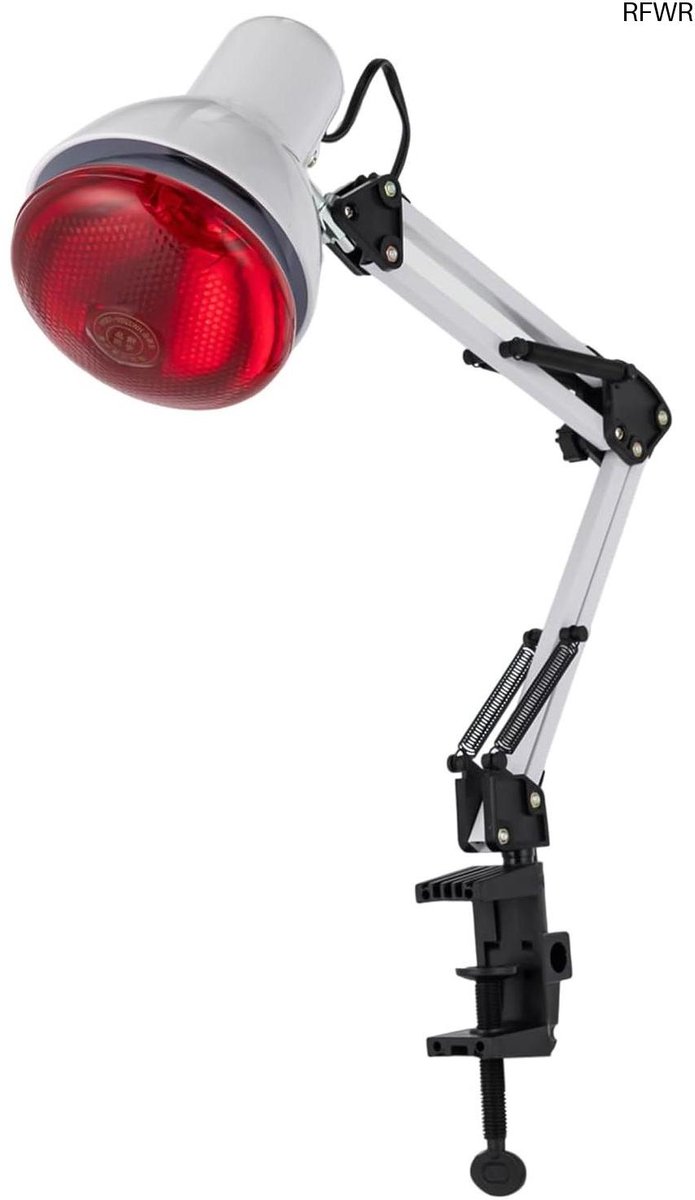 RFWR® Infraroodlamp 150W - Therapeutische Warmte Straler voor Pijnverlichting en Ontspanning
