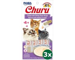 Inaba - Churu Chicken Shrimp Kattensnack