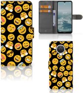 Flip Cover Nokia G10 | G20 Telefoon Hoesje Emoji