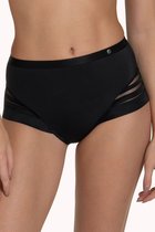 Zwarte hoge panty slip Lisca Alegra - Zwart - Maat - 42