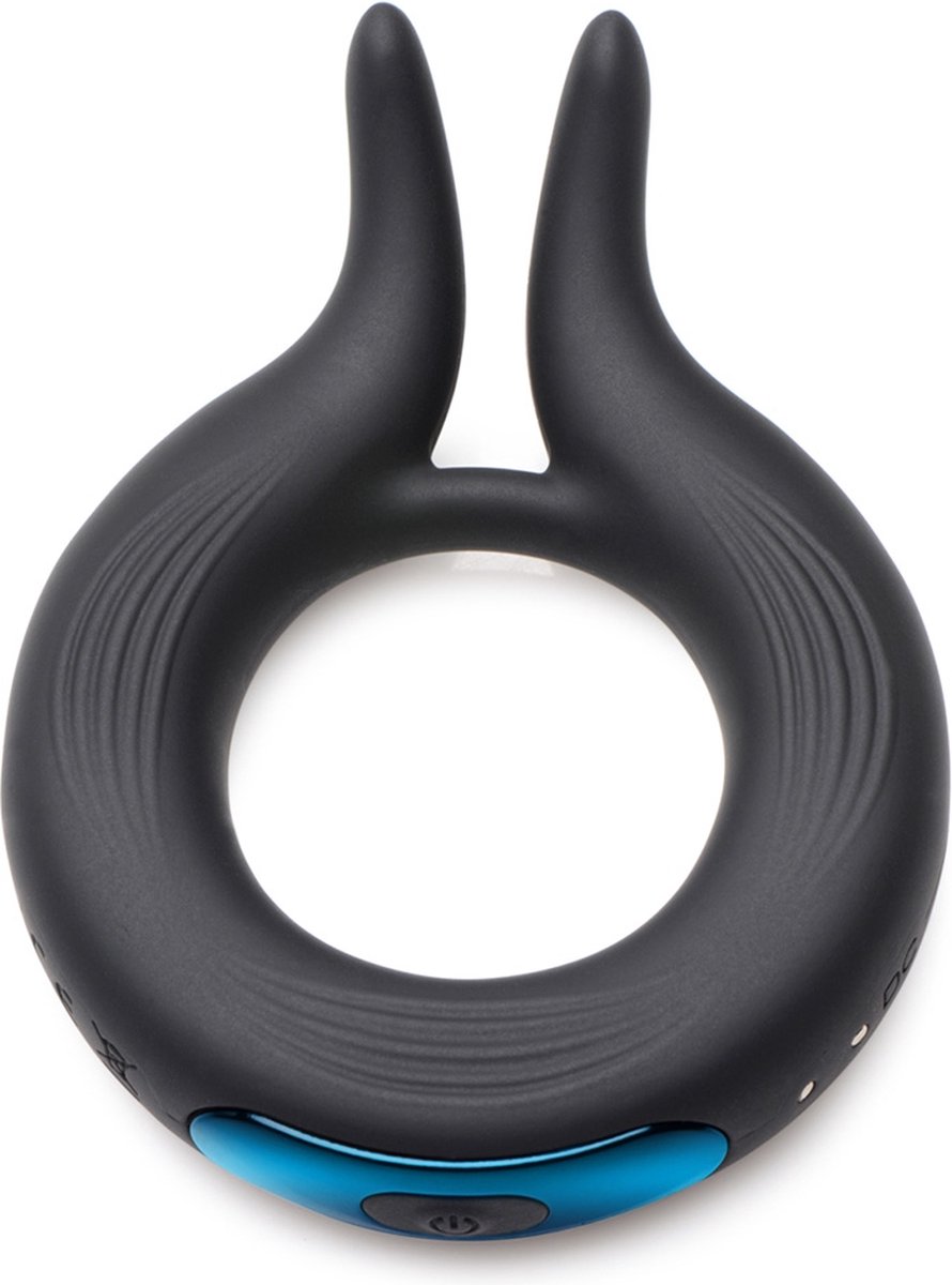 Trinity Vibes - Cock Viper - Dual Stim Vibrerende Cockring - Zwart