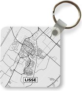 Sleutelhanger - Uitdeelcadeautjes - Plattegrond - Kaart - Lisse - Stadskaart - Plastic