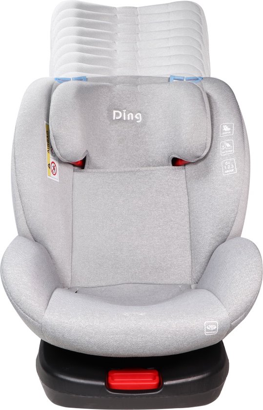 Ding Siège auto Cruz pivotant 360 ° dark grey groupe 0/1/2/3