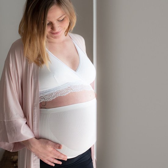 Carriwell - Buikband Naadloos - ondersteunt - Zwart - S