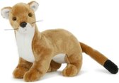Pluche wezel knuffel 23 cm speelgoed- Wezels dierenknuffels/knuffeldieren/knuffels voor kinderen