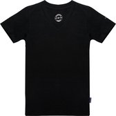 Claesen's® - Jongens T Shirt Zwart - Black - 5% Lycra - 95% Katoen