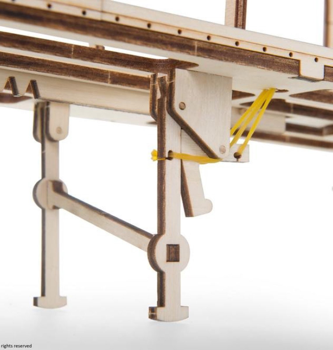 UGEARS Houten 3D Model - Aanhangwagen Voor Heavy Truck — afbeelding 15