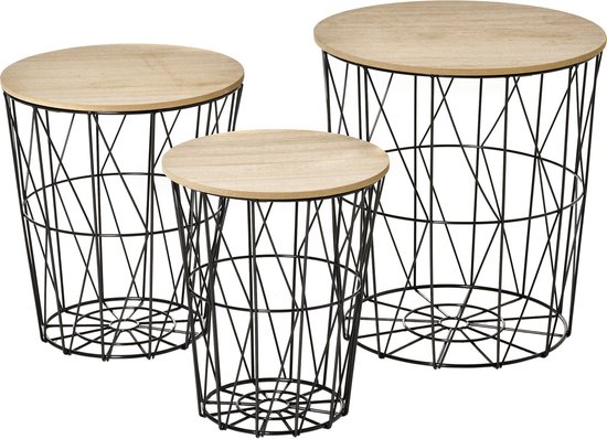 HOMCOM Vierkante salontafel, bijzettafel, bankpunt, industriële stijl, staal, met plank, voor woonkamer, slaapkamer, balkon, 40 x 40 x 45 cm, zwart HOMCOM Vierkante salontafel, bijzettafel, bankpunt, industriële stijl, staal, met plank, voor woonkamer, slaapkamer, balkon, 40 x 40 x 45 cm, zwart
