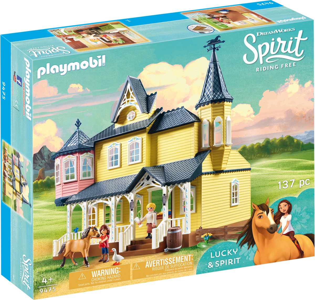 PLAYMOBIL Spirit Lucky's huis - 9475 - PLAYMOBIL