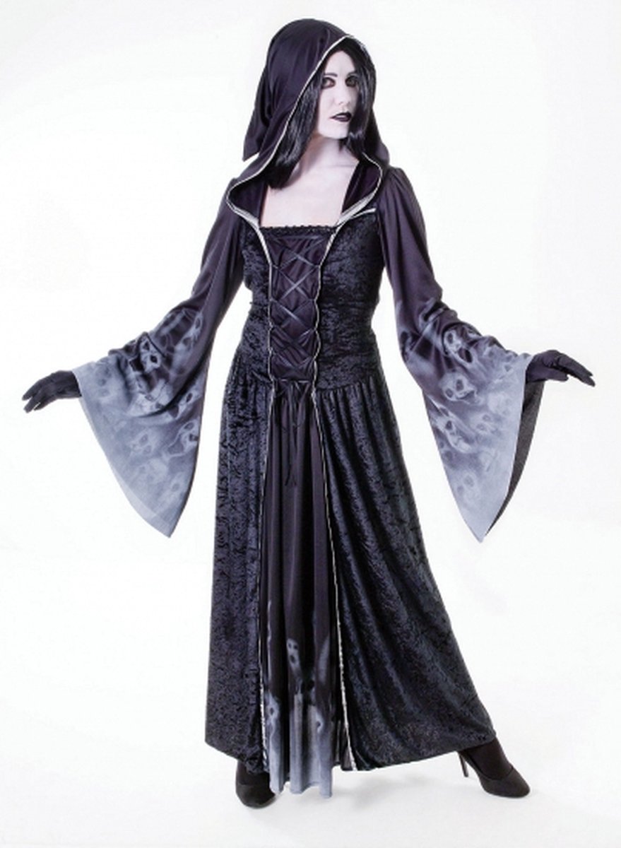 Afbeelding van product Bristol Novelty Ltd  Halloween Gothic zombie jurk voor dames  - maat M