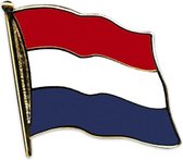 Speldje Pin Vlag Nederland ca 20 mm - Holland supporters fans artikelen