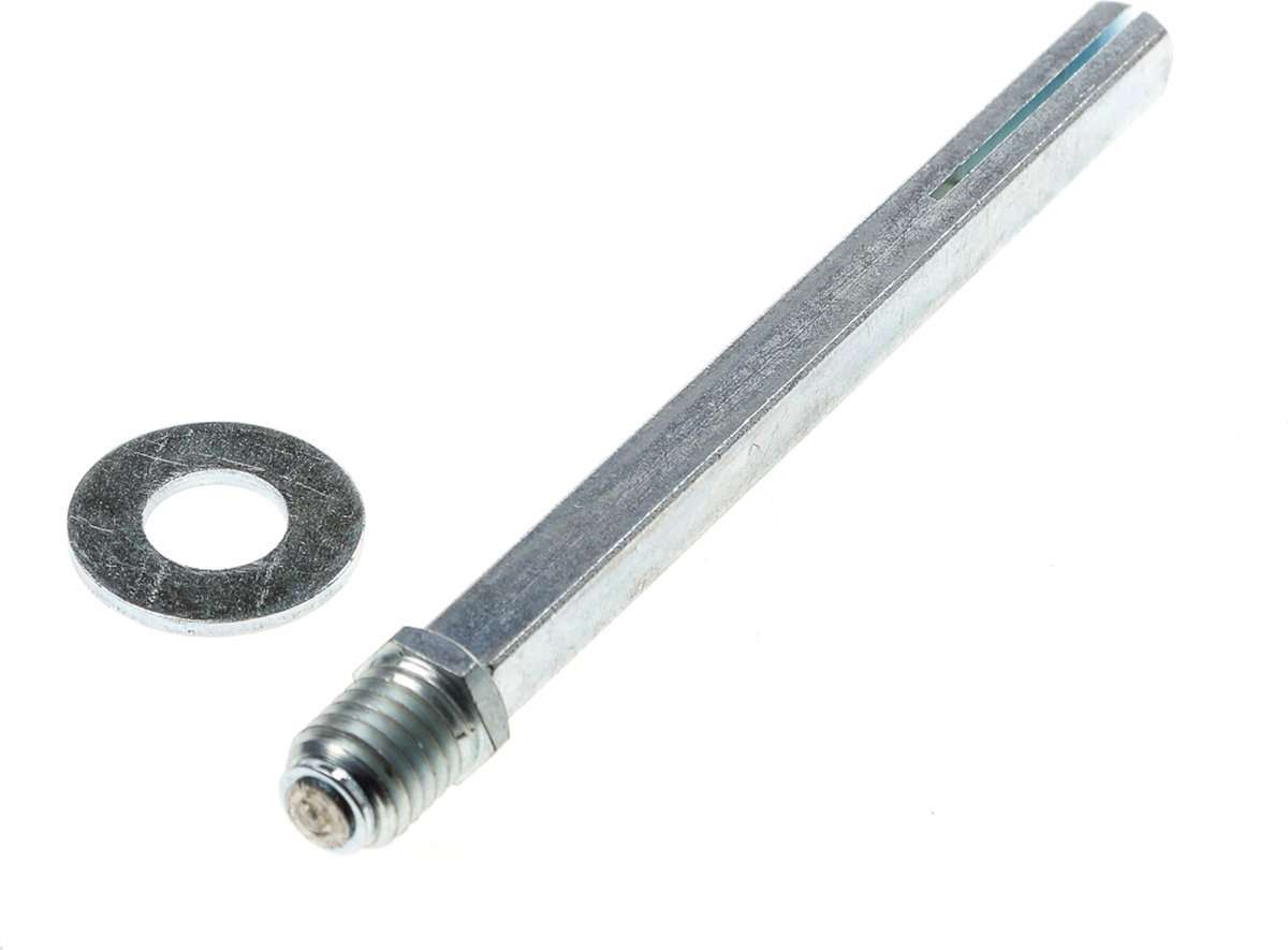 Vastdraaibaar gelagerde wisselstift M12x8x130