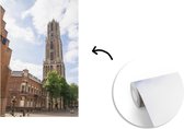 Behang - Fotobehang Uitzicht - Domtoren - Utrecht - Breedte 190 cm x hoogte 280 cm