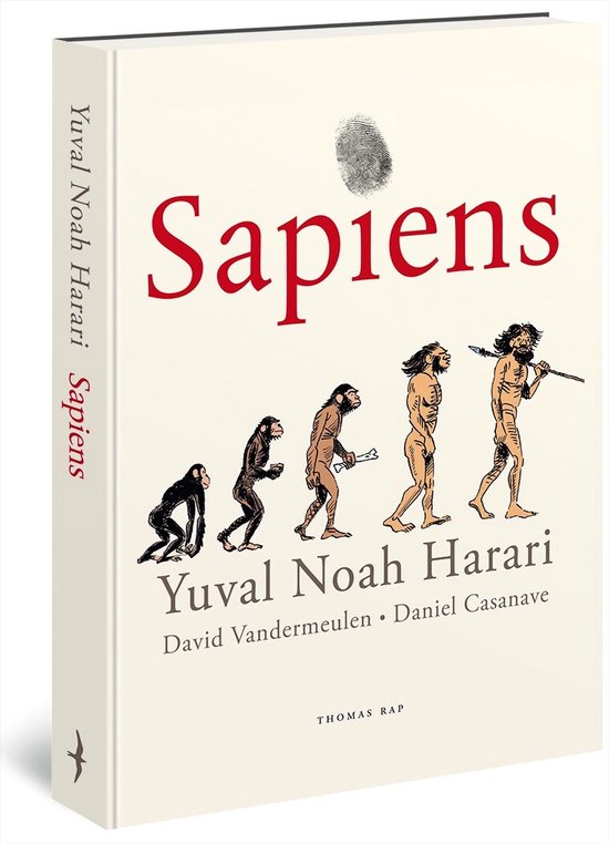 Boek cover Sapiens graphic novel van Yuval Noah Harari (Hardcover)